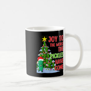 Santa-Pickle-Weihnachtsbaumlichter Lustiger Pickle Kaffeetasse