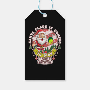 Santa Pickleball Weihnachten, Lustiger Santa Geschenkanhänger