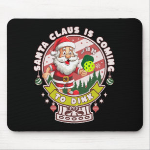 Santa Pickleball Weihnachten, Lustiger Santa Mousepad