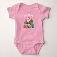 Santa Playful HO-HO-HO Ein Stück Bodysuit