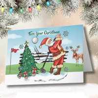 Santa Plays Golf - Frönen Sie Ihre Weihnachten