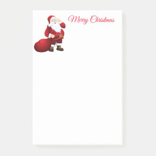 Santa Post it Notes Post-it Klebezettel
