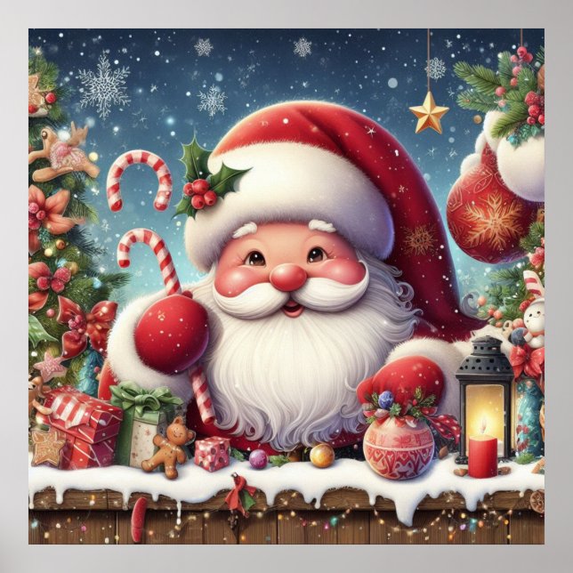 Santa Poster (Vorne)