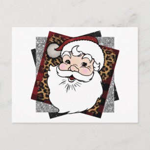 Santa Postkarte