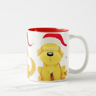"SANTA PUPPY" CHRISTMAS TASSE