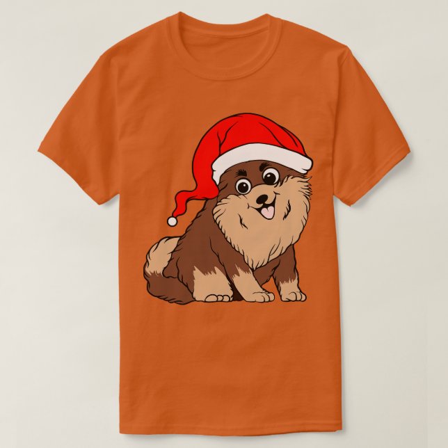 Santa Puppy T-Shirt (Design vorne)