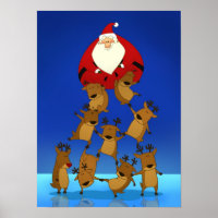 Santa & Reindeer