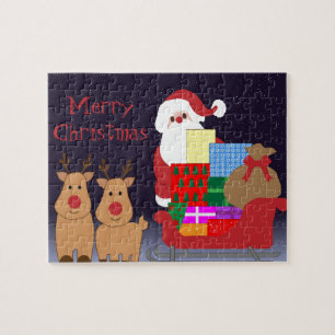 Santa & Reindeer Puzzle