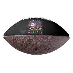 Santa Rentiere spielen American Football hässliche