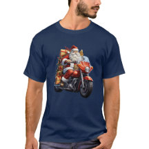 Santa Riding Moto: Idee eines Weihnachtsgeschenks
