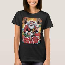 Santa Rockstar T-Shirt