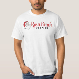 Santa Rosa Beach Florida (Santa Claus) T - Shirt