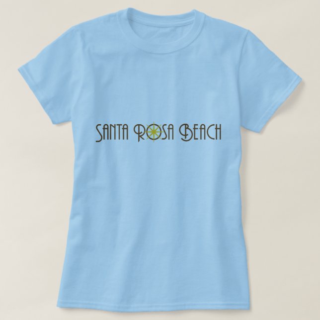 Santa Rosa Beach Florida T-Shirt (Design vorne)