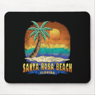 Santa Rosa Beach Florida Vintage abgenutzt Andenke Mousepad