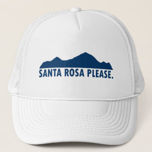 Santa Rosa California Bitte Truckerkappe