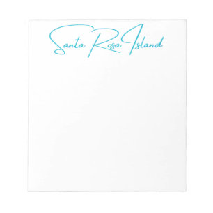 Santa Rosa Island Notepad Notizblock