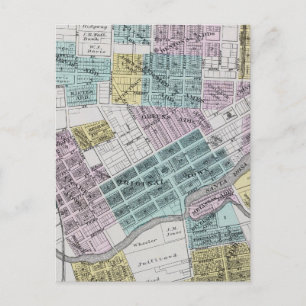 Santa Rosa, Kalifornien 5 Postkarte