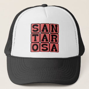 Santa Rosa, Stadt in Kalifornien Truckerkappe