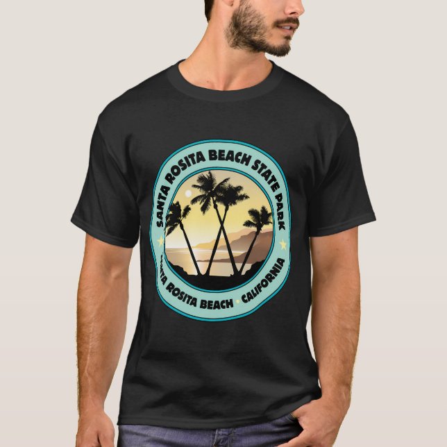 Santa Rosita Beach Staat T-Shirt (Vorderseite)