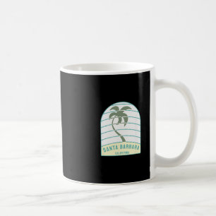 Santa Rra Strand Kalifornien Palme Ca Urlaub Kaffeetasse