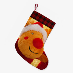 SANTA RUDOLPH XMAS KLEINER WEIHNACHTSSTRUMPF