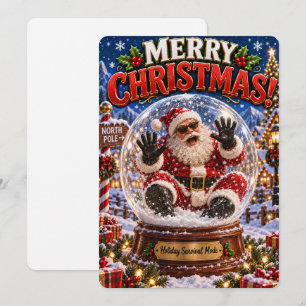 Santa’s fröhliche Abenteuer Holiday Survival Mod Feiertagskarte