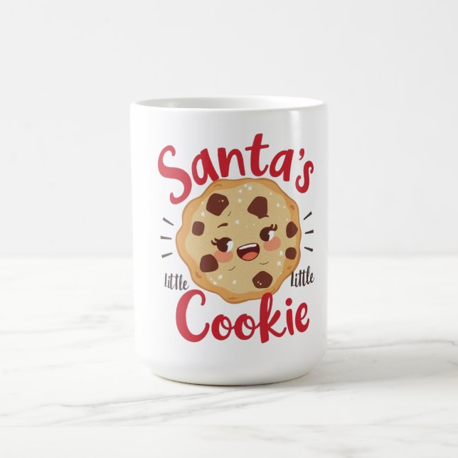 Santa’s Little Cookie Mug | Cute Christmas  Kaffeetasse (Mittel)