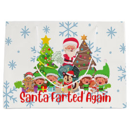 Santa’s Silent But Deadly Sleigh Ride Große Geschenktüte