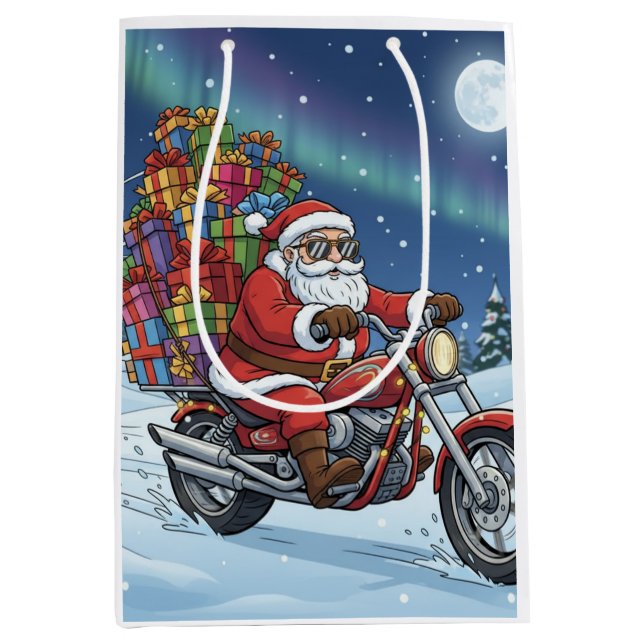 Santa’s Surprise Gift Bag Mittlere Geschenktüte (Vorderseite)