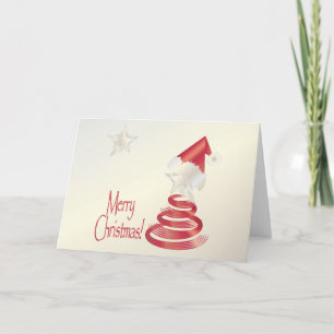 Santa s Tree Karte