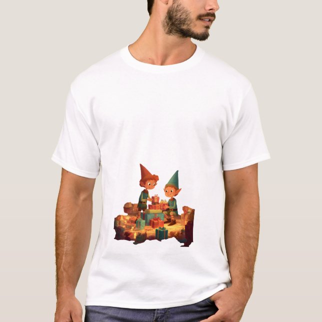 Santa’s Workshop Magic T-Shirt (Vorderseite)