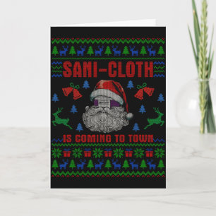 Santa Sani Cloth kommt in die Stadt Er Nures Hässl Karte
