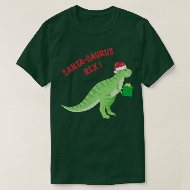 Santa Saurus Rex 1 T-Shirt (Design vorne)