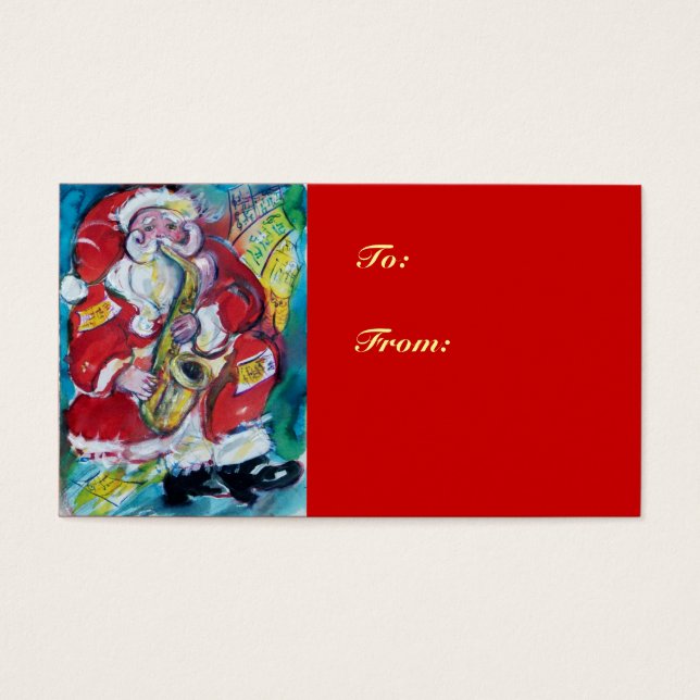 SANTA & SAX, CHRISTMAS-PARTY (Vorderseite)