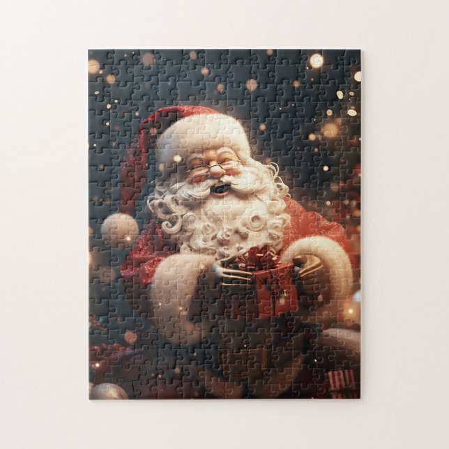 Santa Scene Puzzle (Vertikal)