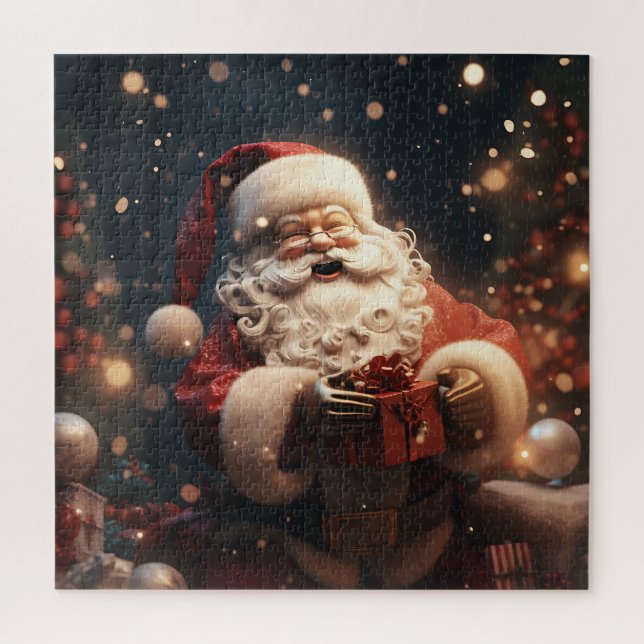 Santa Scene Puzzle (Vertikal)