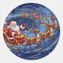 Santa-Schlittenfahrt – Magischer Weihnachtsklassik