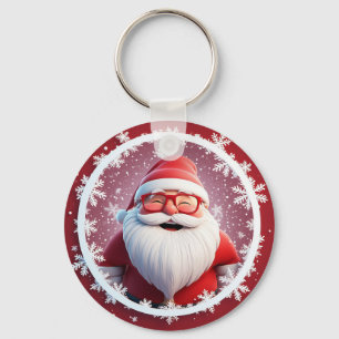 🎁Santa-Schneeflocke-Feiertags-Schlüsselanhänger-G Schlüsselanhänger