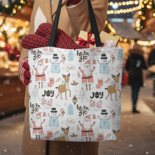 Santa, Schneemann, Rentier Muster ID559
