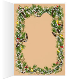 Santa & Schneemann Winterlandschaft – Festliche Fe