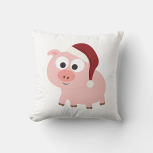 Santa Schwein Kissen