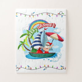 Santa segeln puzzle