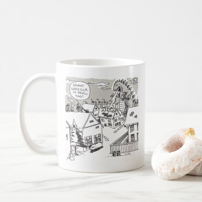 Santa Shock Tasse (Mit Donut)