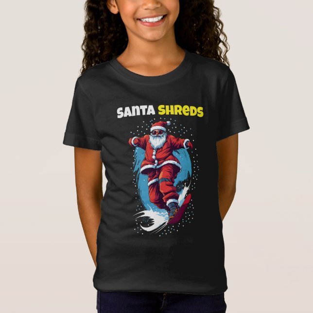 Santa Shred T-Shirt (Vorderseite)