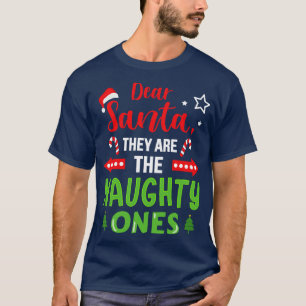 Santa sie unanständigen Cousin Bruder Schwester T-Shirt
