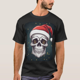 Santa Skull T - Shirt