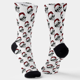 Santa Skulls Socken