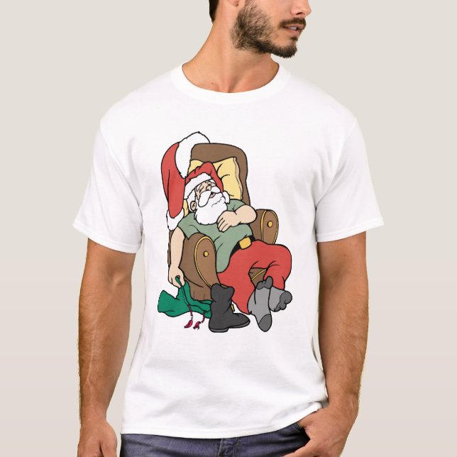Santa Sleep T-Shirt (Vorderseite)