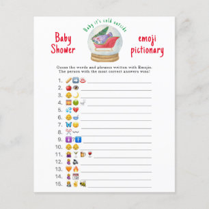 Santa sleigh - Emoji - Kinderspielbadewanne