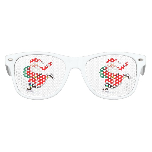 Santa Sonnenbrille Weihnachts-Party (Vorderseite)